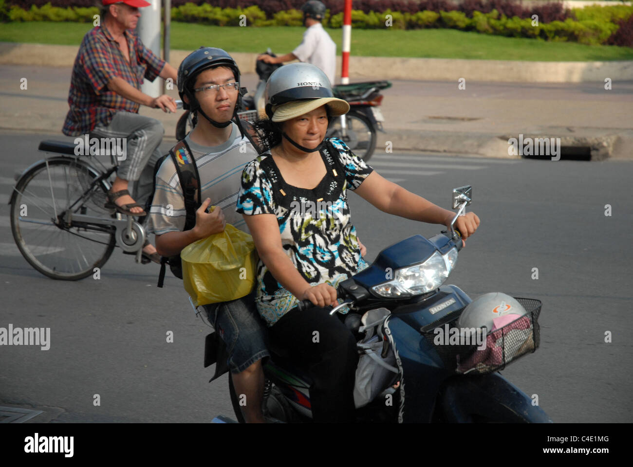 Motorbikes, Ho Chi Minh City, Vietnam Stock Photo Alamy