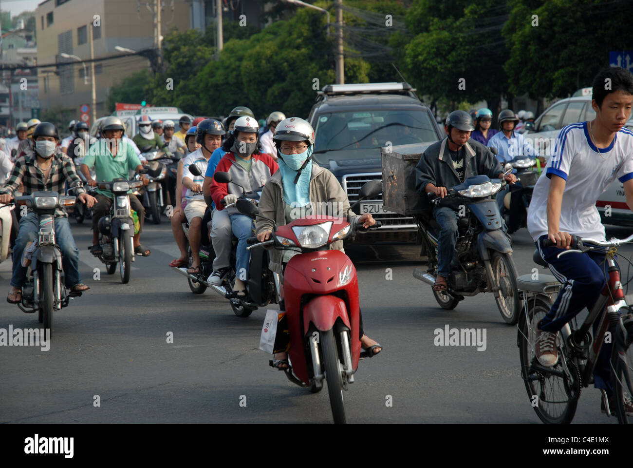Motorbikes, Ho Chi Minh City, Vietnam Stock Photo Alamy