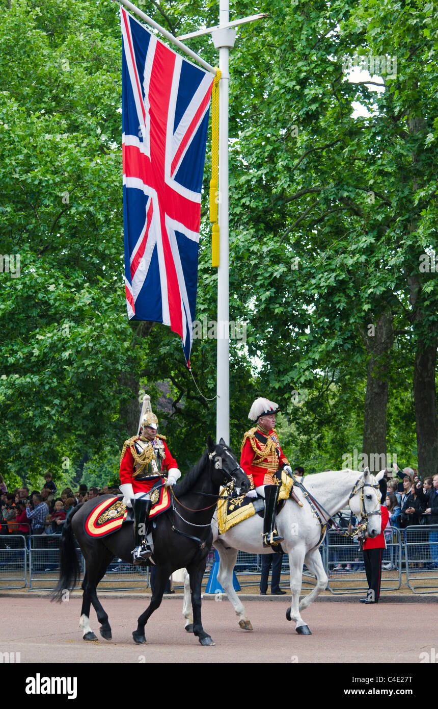 Trooping the Colour ceremony on Horse Guards Parade Stock Photo Alamy
