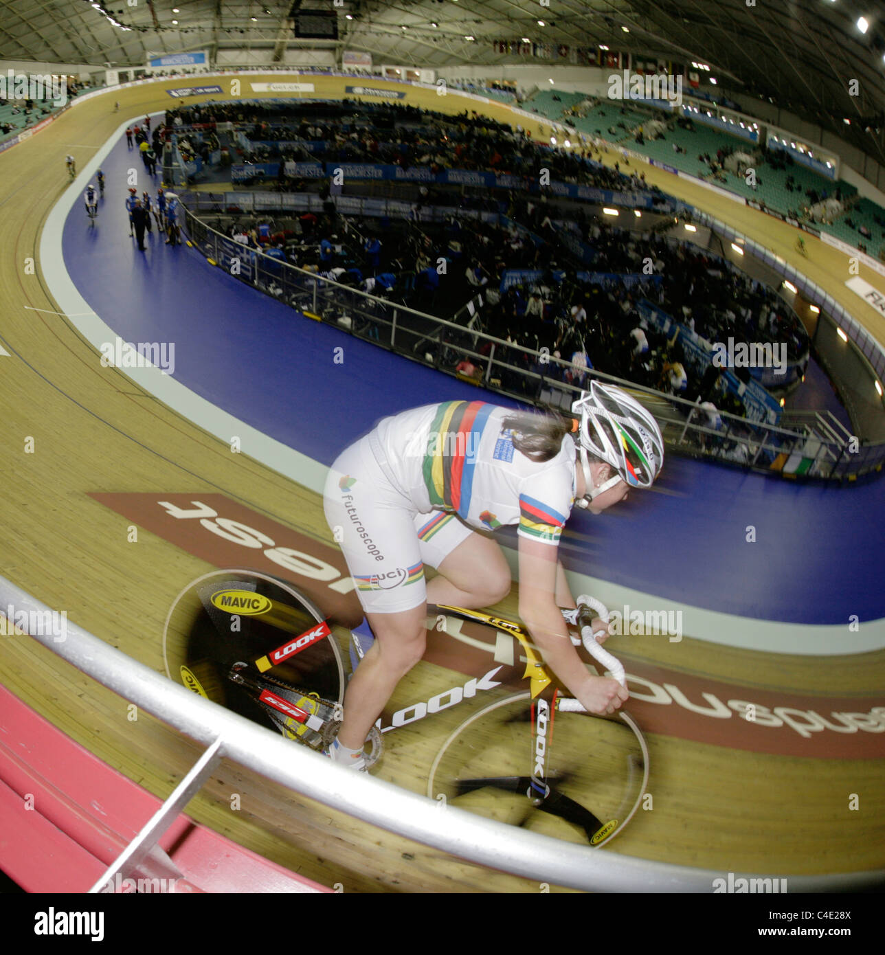 UCI Track Cycling World Cup Competition Manchester Velodrome Feb 2011