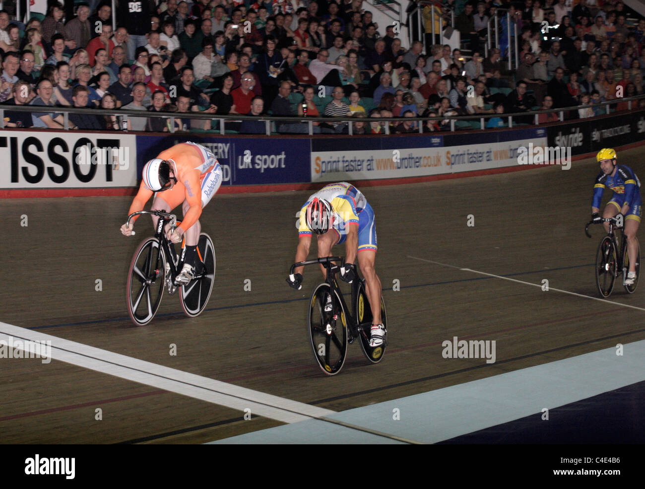 UCI Track Cycling World Cup Competition Manchester Velodrome Feb 2011