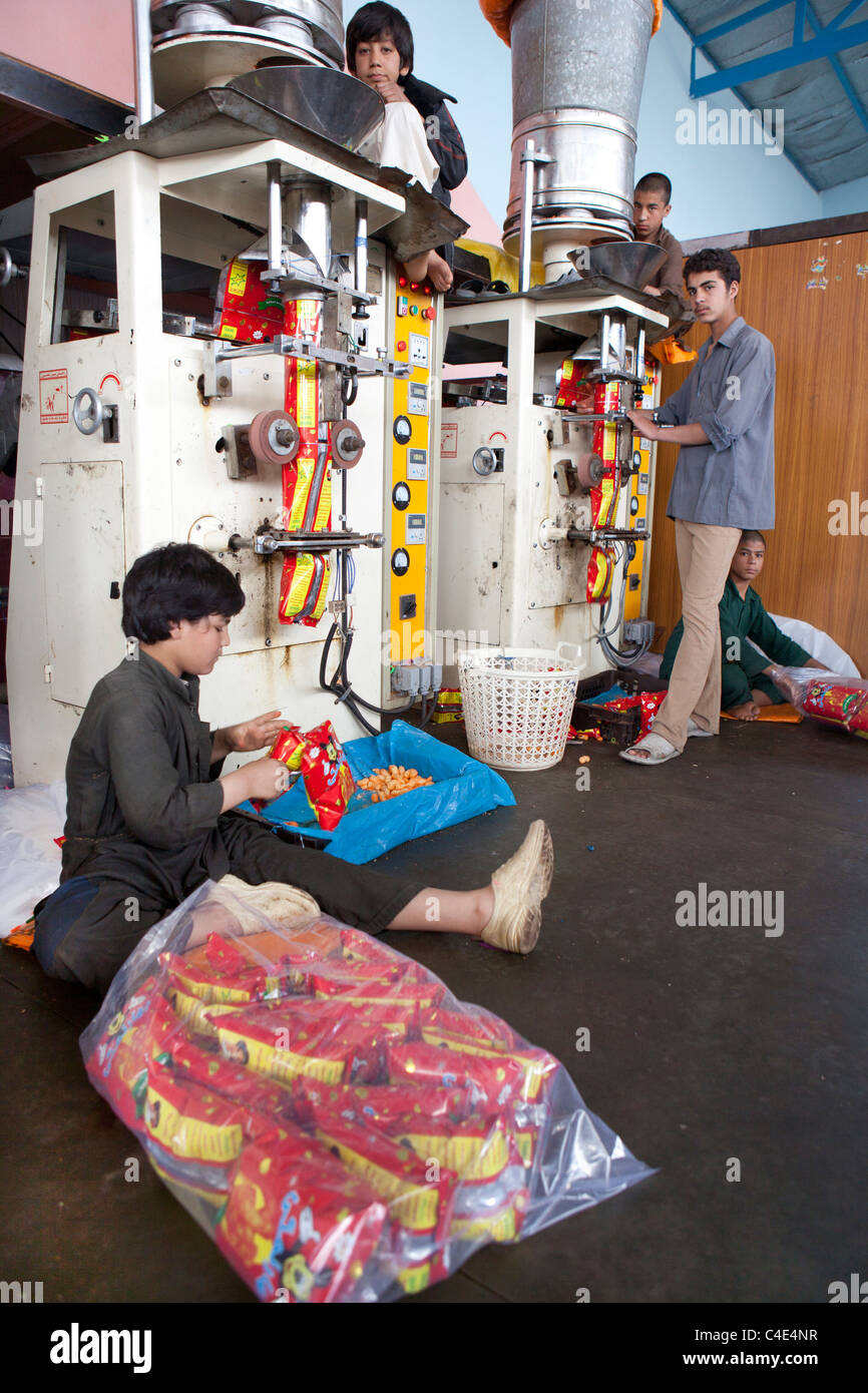 popcorn factory in herat, Afghanistan Stock Photo Alamy