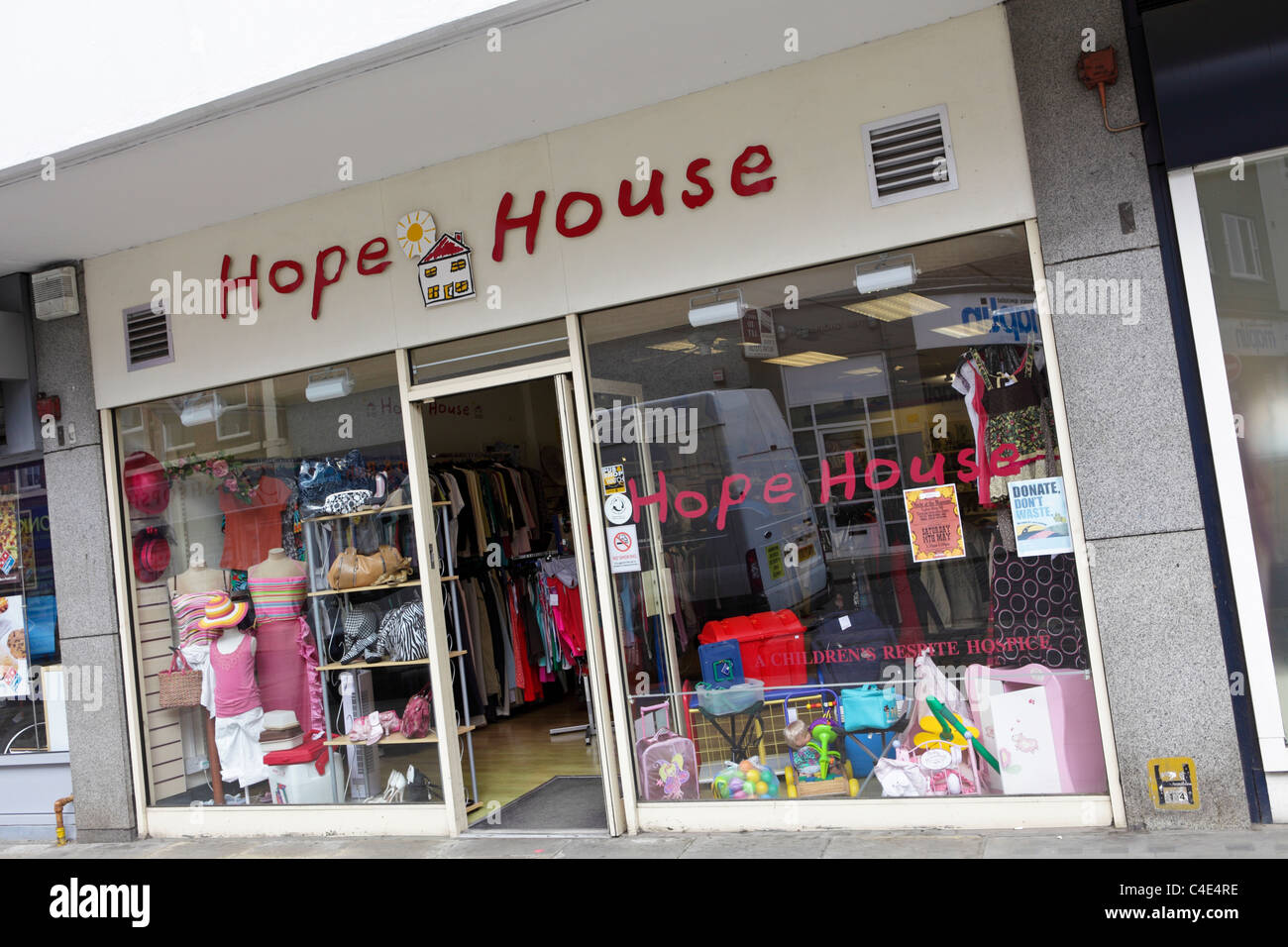 Hope house charity shop hires stock photography and images Alamy