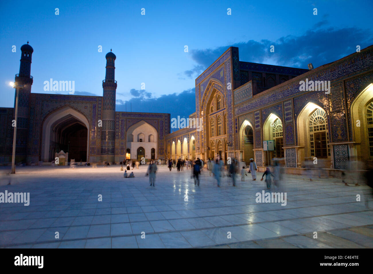 Masjid i Jami mosque in Herat, Afghanistan Stock Photo