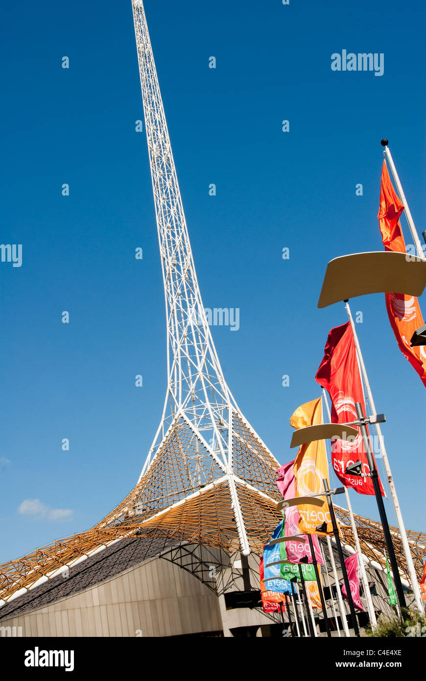 Melbourne Arts Centre Stock Photo Alamy