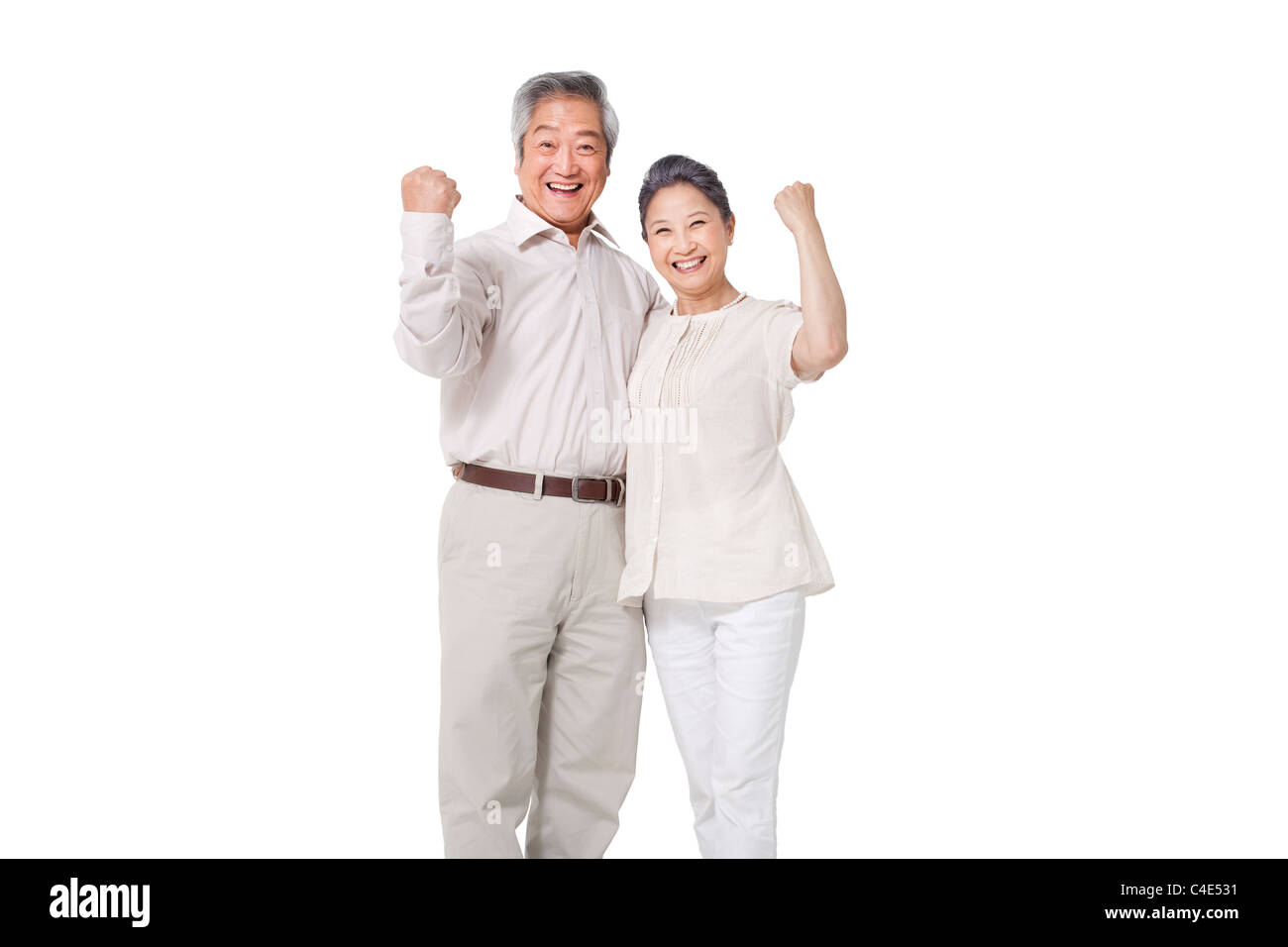 Side view loving senior hi-res stock photography and images - Alamy