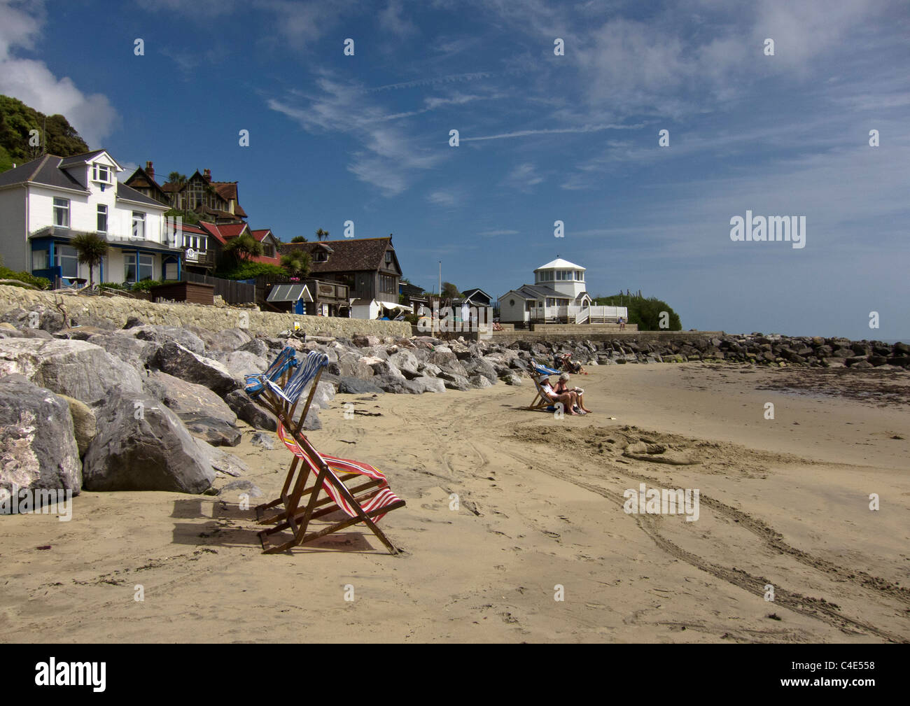 Ventnor, Steephill Cove, Isle of Wight, England, UK Stock Photo
