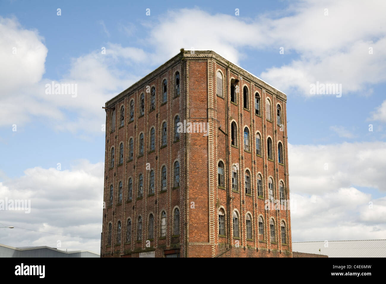 Disused building, Greenock, Scotland. Stock Photo