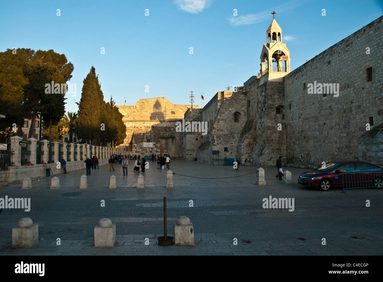 Bethlehem, It is the capital of the Bethlehem Governorate of the Palestinian National Authority and a hub of Palestinian culture Stock Photo