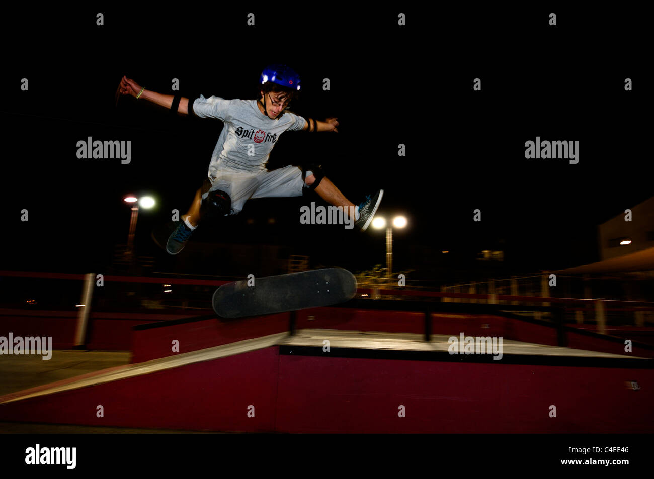 Skateboard Park Stunts and Tricks Stock Photo Alamy