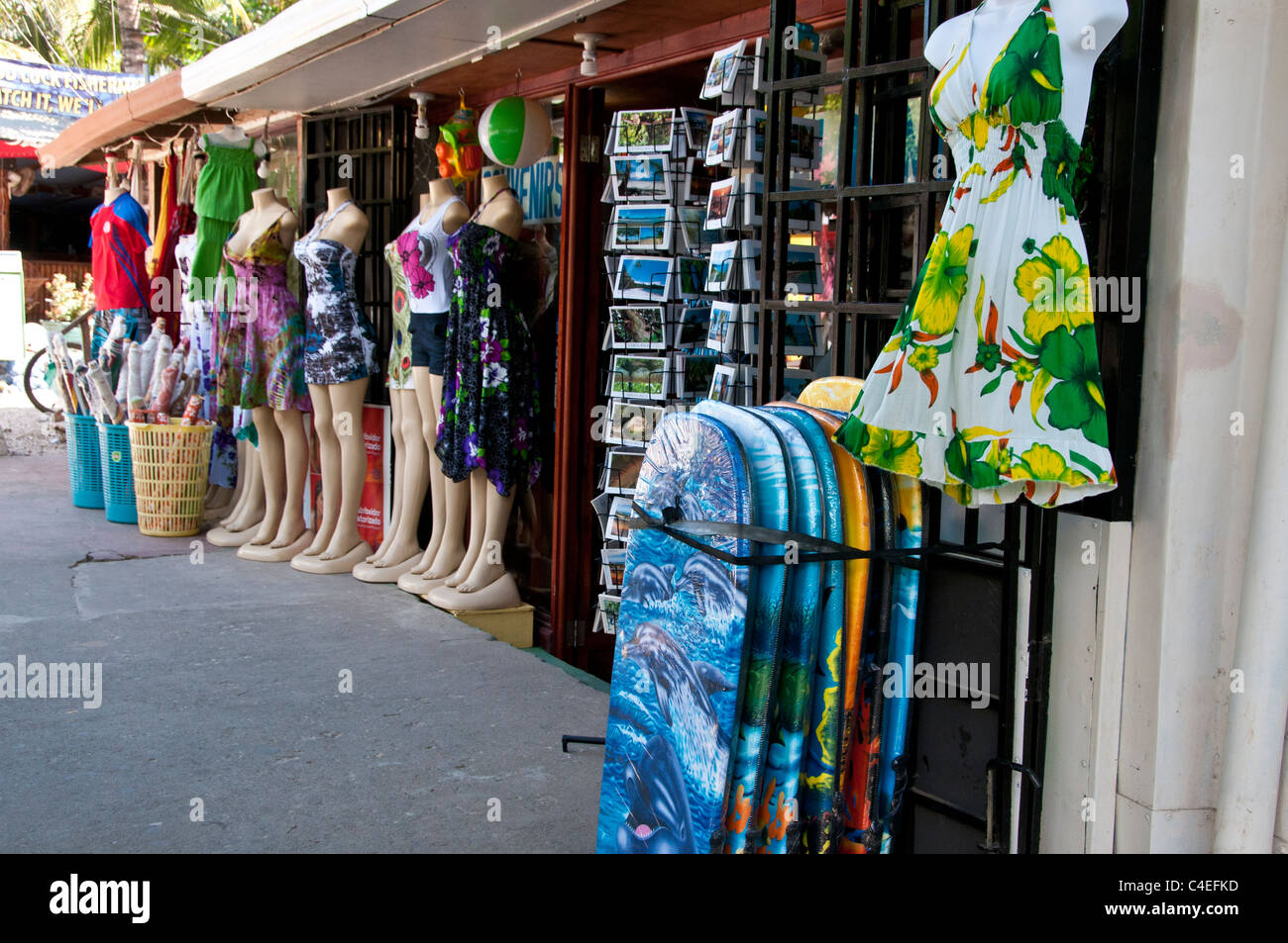 Tourist shop Tamarindo Costa Rica Stock Photo - Alamy
