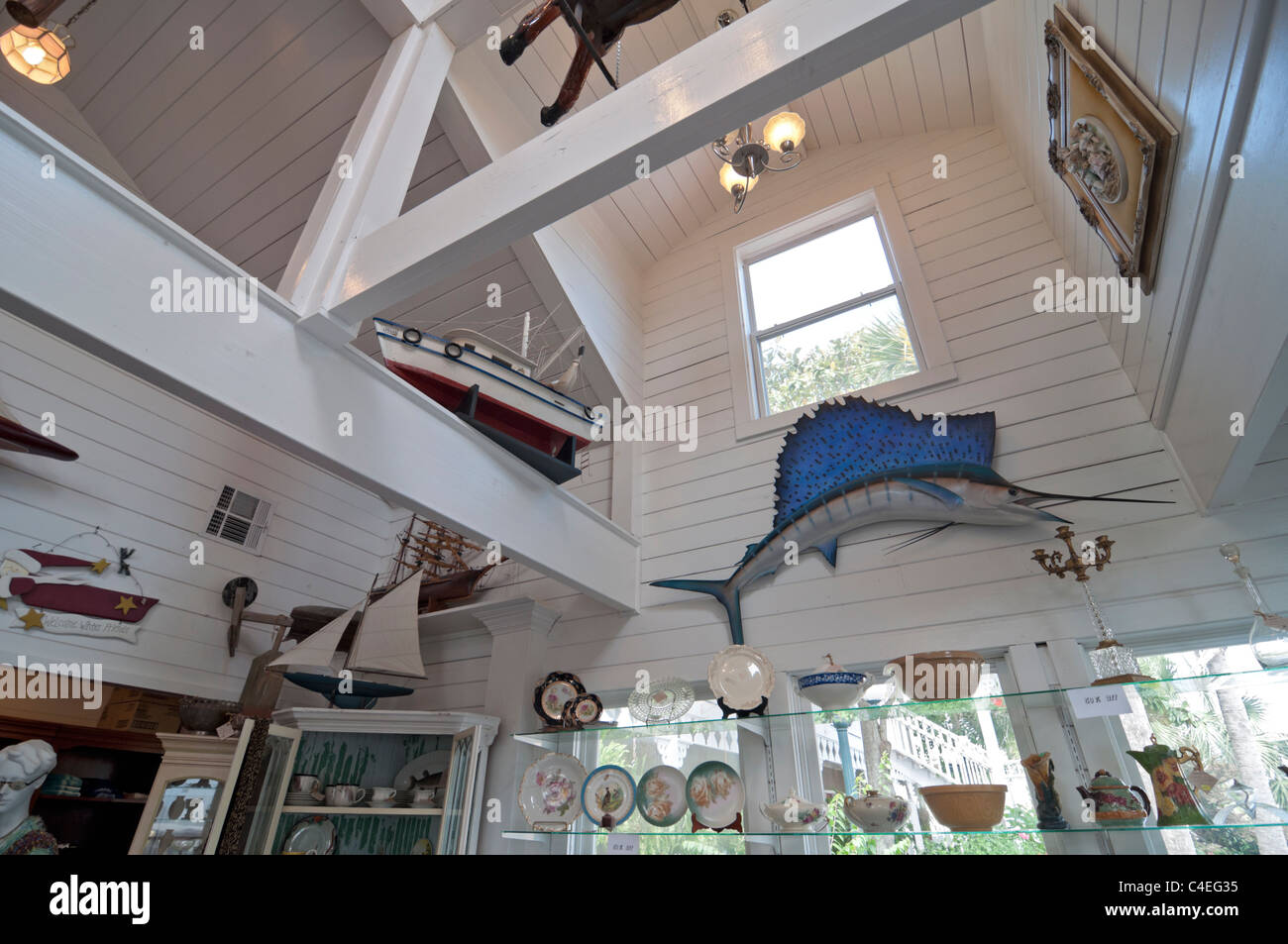 The Driftwood Inn Bed and Breakfast at Mexico Beach along Florida's Gulf Coast Stock Photo Alamy