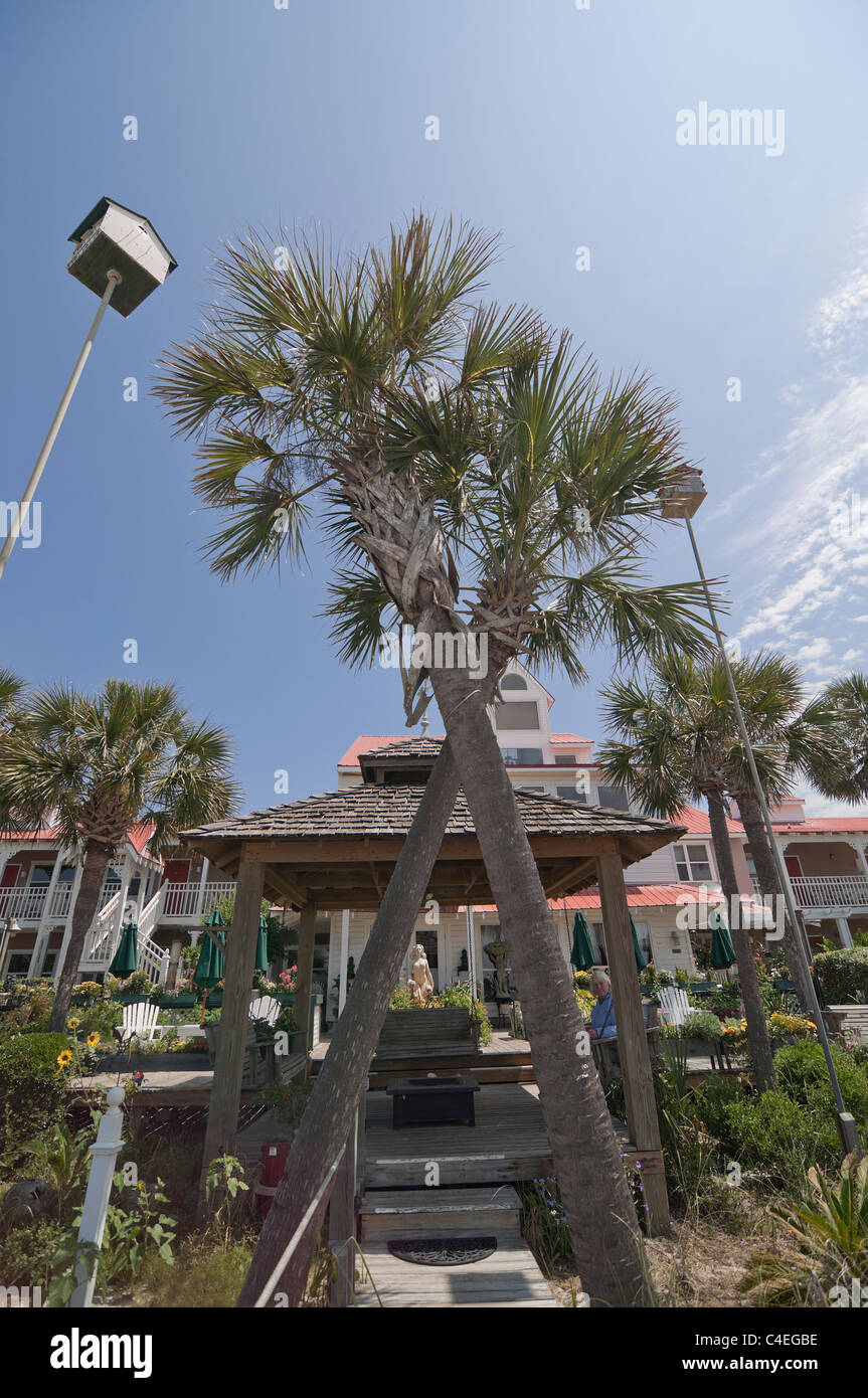 The Driftwood Inn Bed and Breakfast at Mexico Beach along Florida's Gulf Coast Stock Photo Alamy