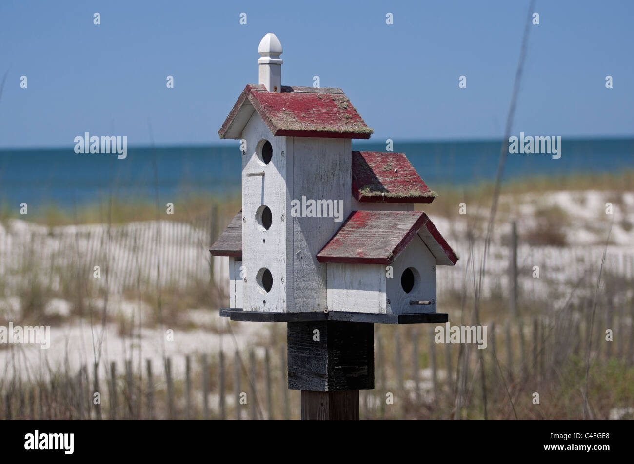 The Driftwood Inn Bed and Breakfast at Mexico Beach along Florida's Gulf Coast Stock Photo Alamy