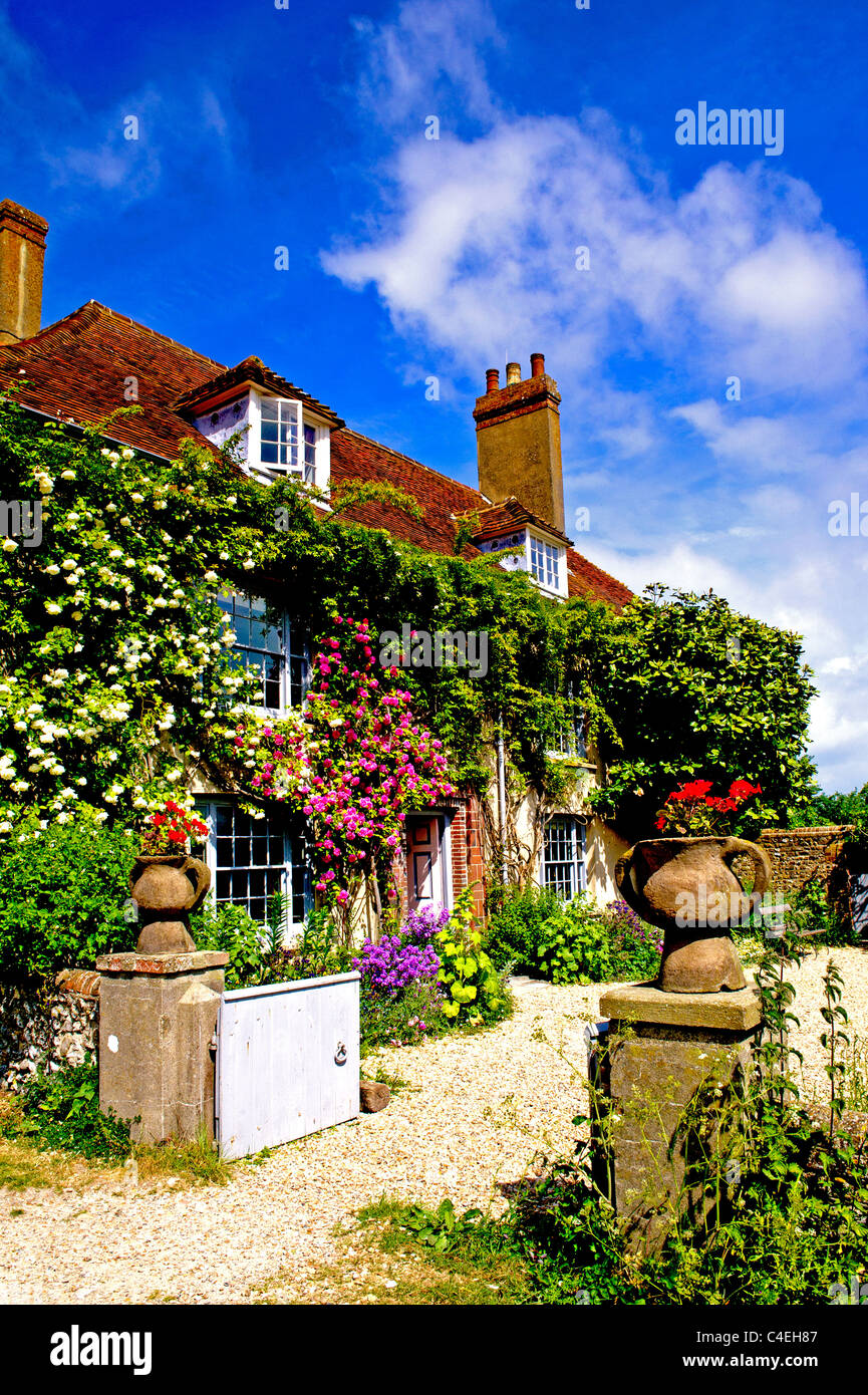 Charleston Farmhouse in Sussex, Home of the Bloomsbury Group; Wohnhaus