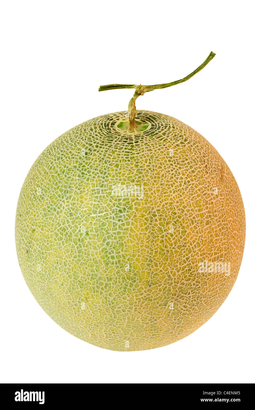 Musk melon Cut Out Stock Images & Pictures - Alamy