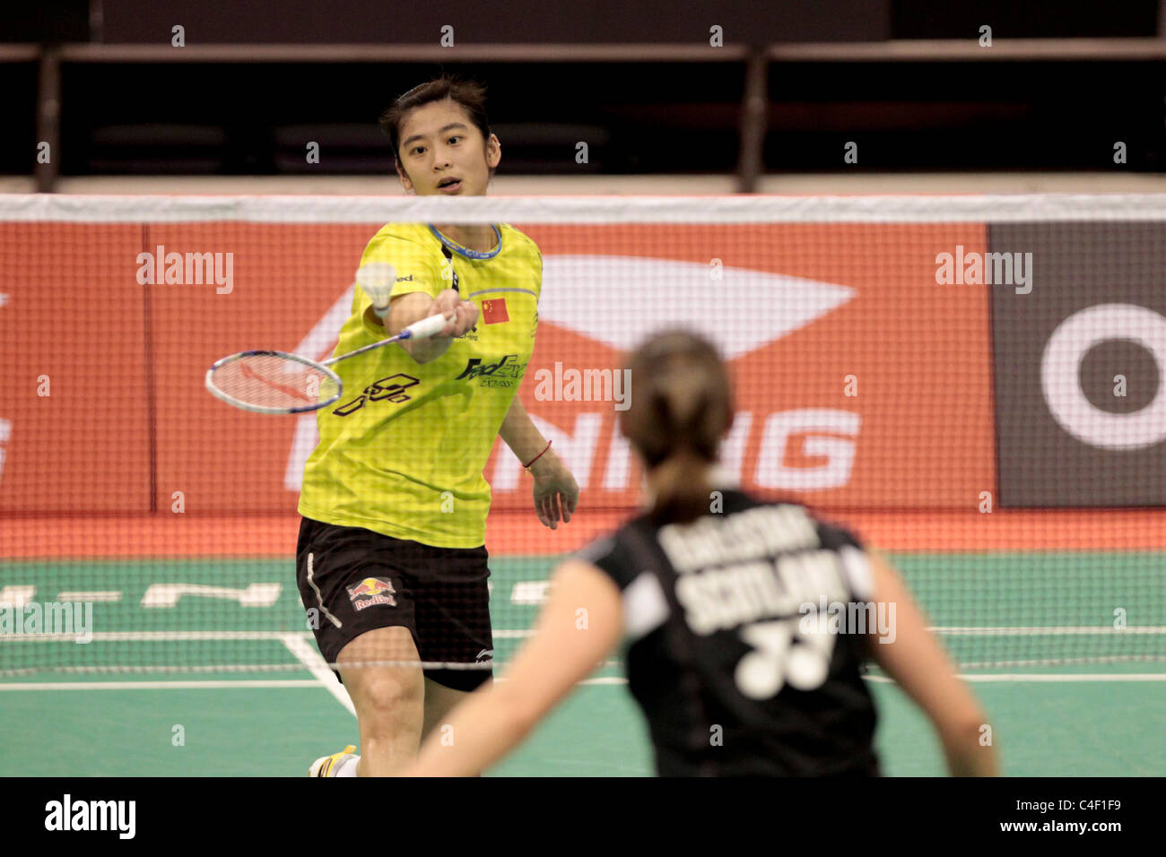 Wang Lin Badminton China High Resolution Stock Photography and 