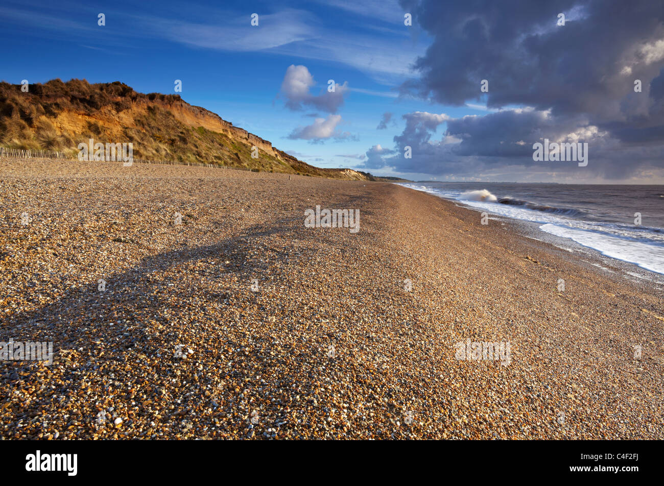 Dunwich on the Suffolk Coast Stock Photo Alamy