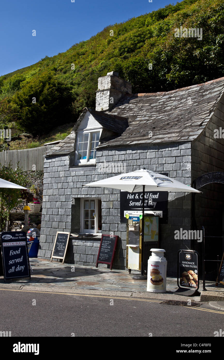 Food & Drink business served in converted house, with tiled slate