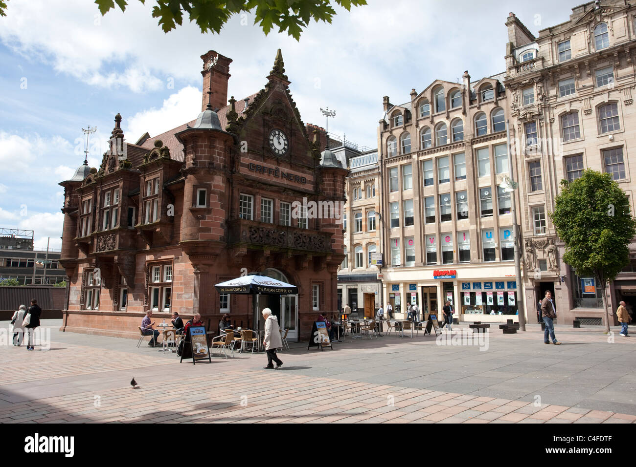 St Enoch Square Glasgow Scotland. Photo:Jeff Gilbert Stock Photo