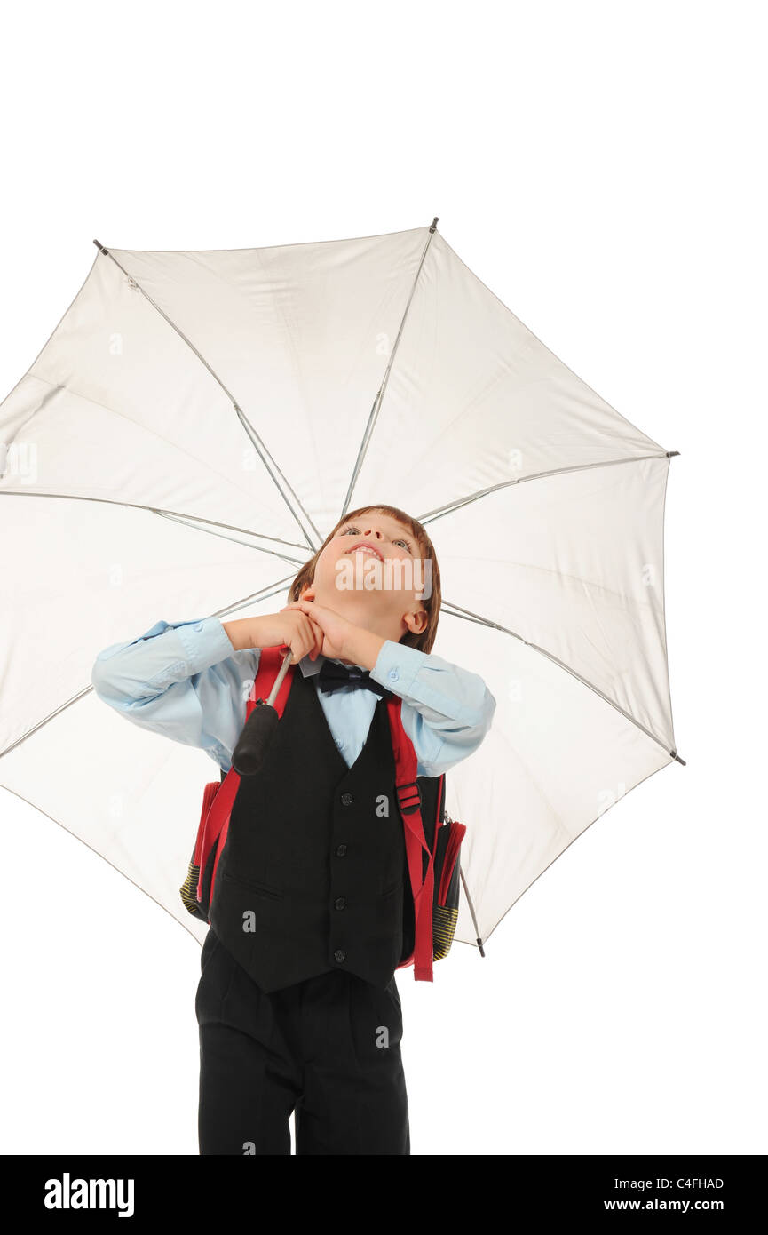 boy with a briefcase Stock Photo Alamy