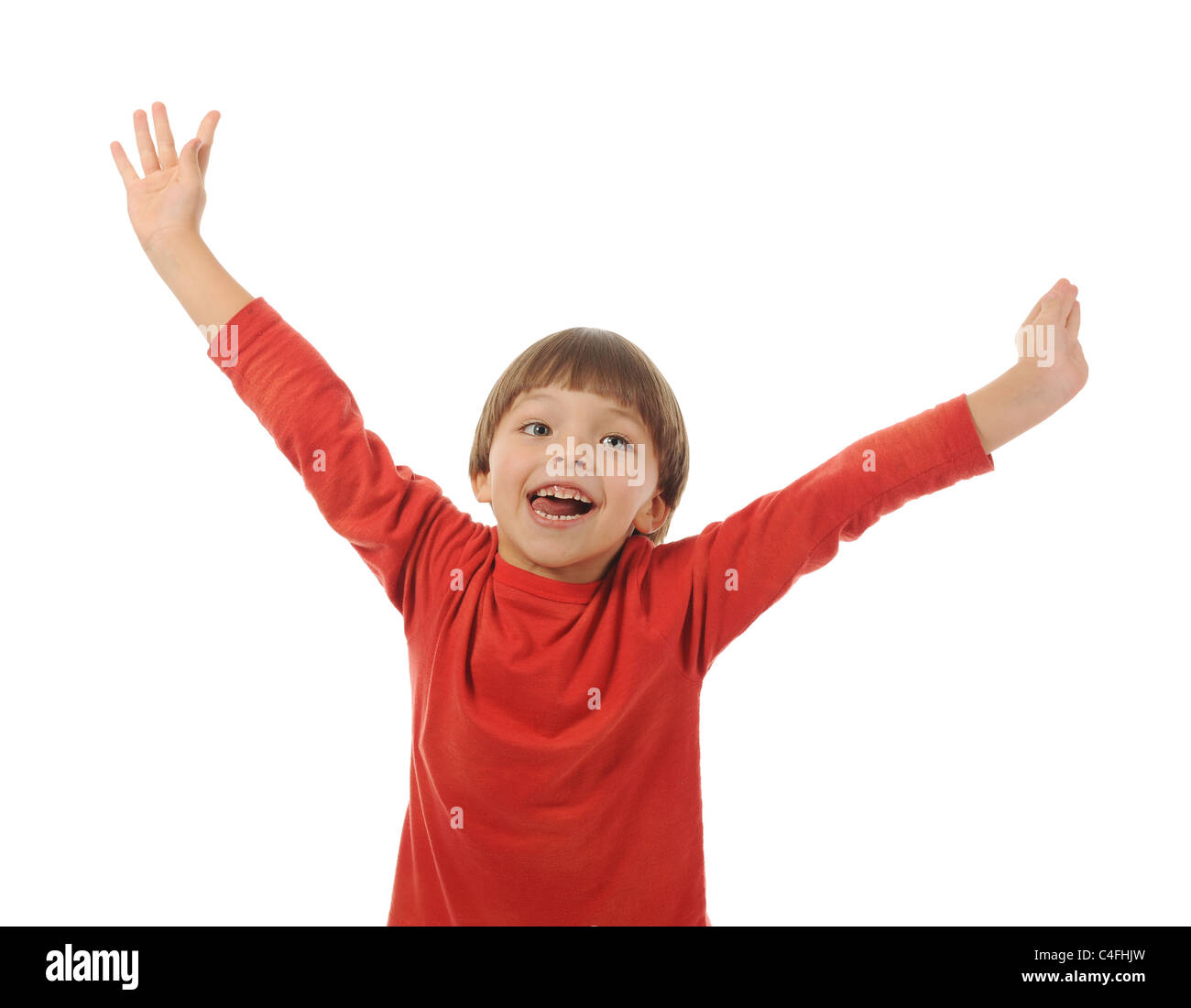 Funny little boy Stock Photo Alamy