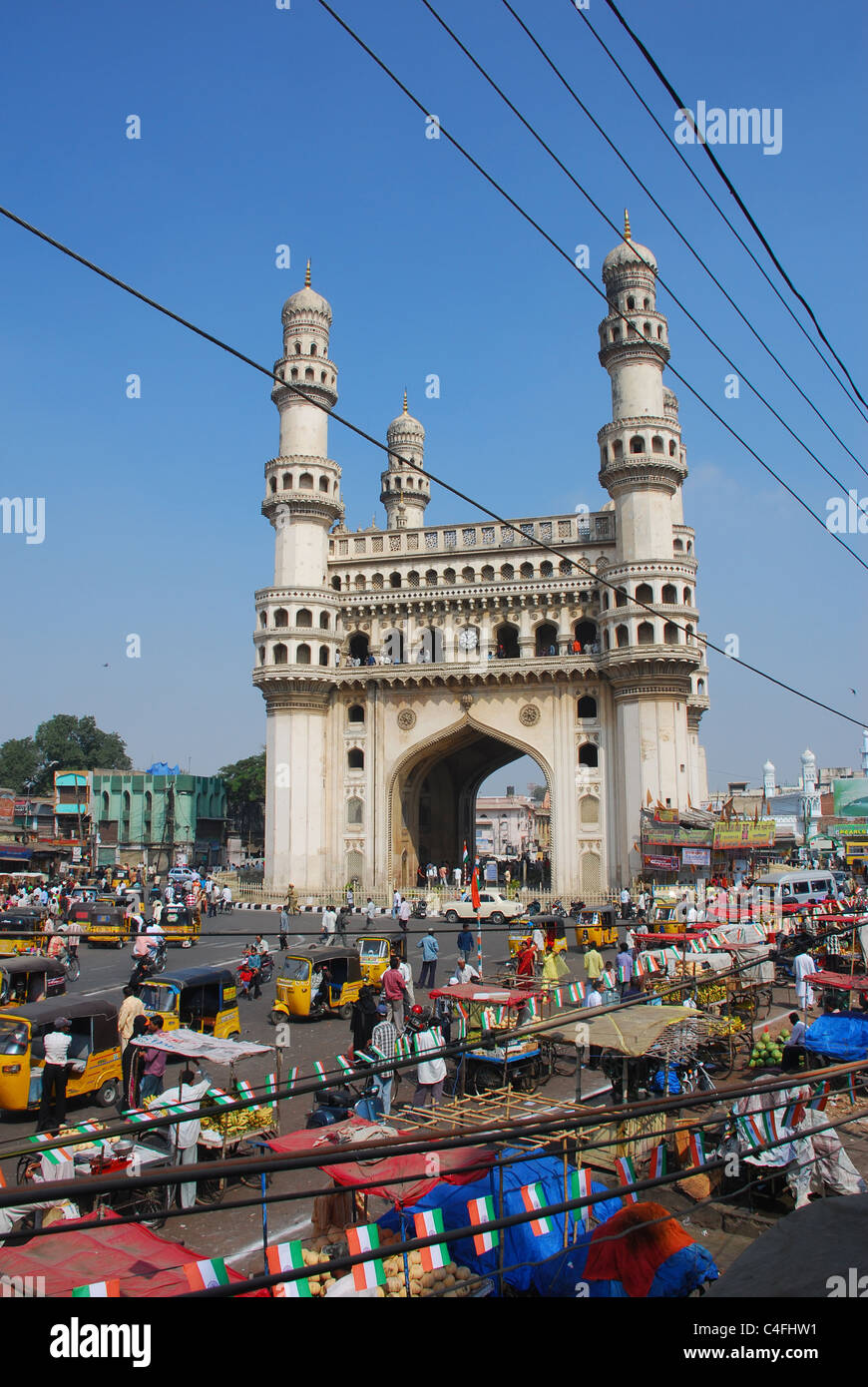 Charminar Hyderabad’s principal landmark built in 1591 Stock Photo Alamy