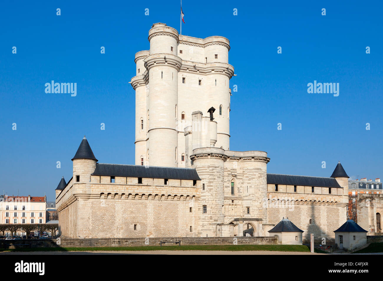 Europe, France, Vincennes, Chateau de Vincennes Stock Photo Alamy