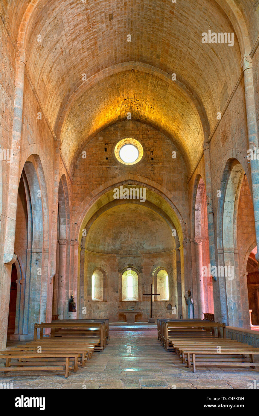 France, Var (83), Le Thoronet cistercian Abbey Stock Photo