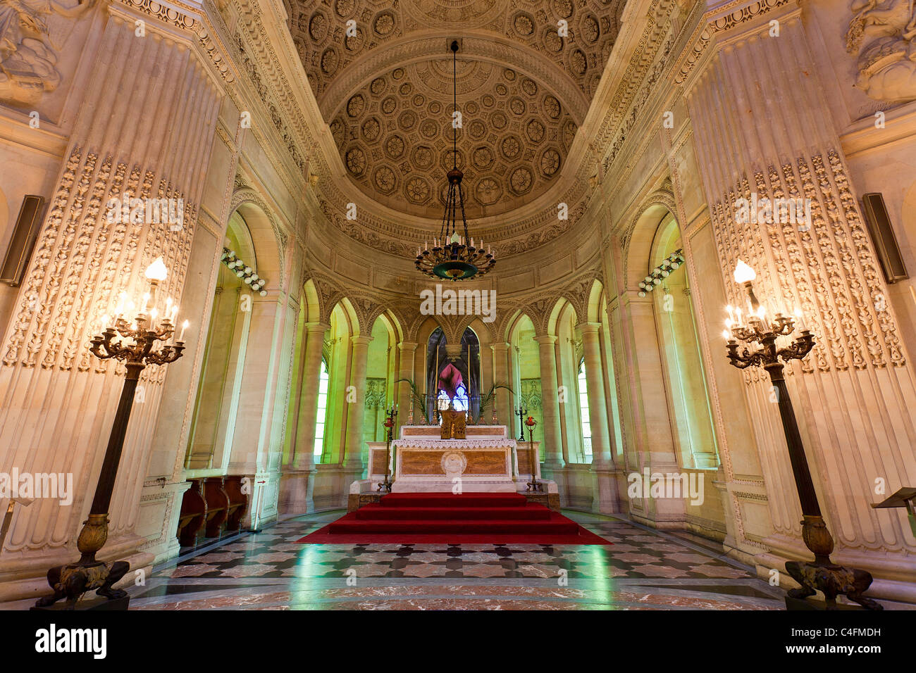 Dreux, Royal Chapel of St Louis Stock Photo Alamy