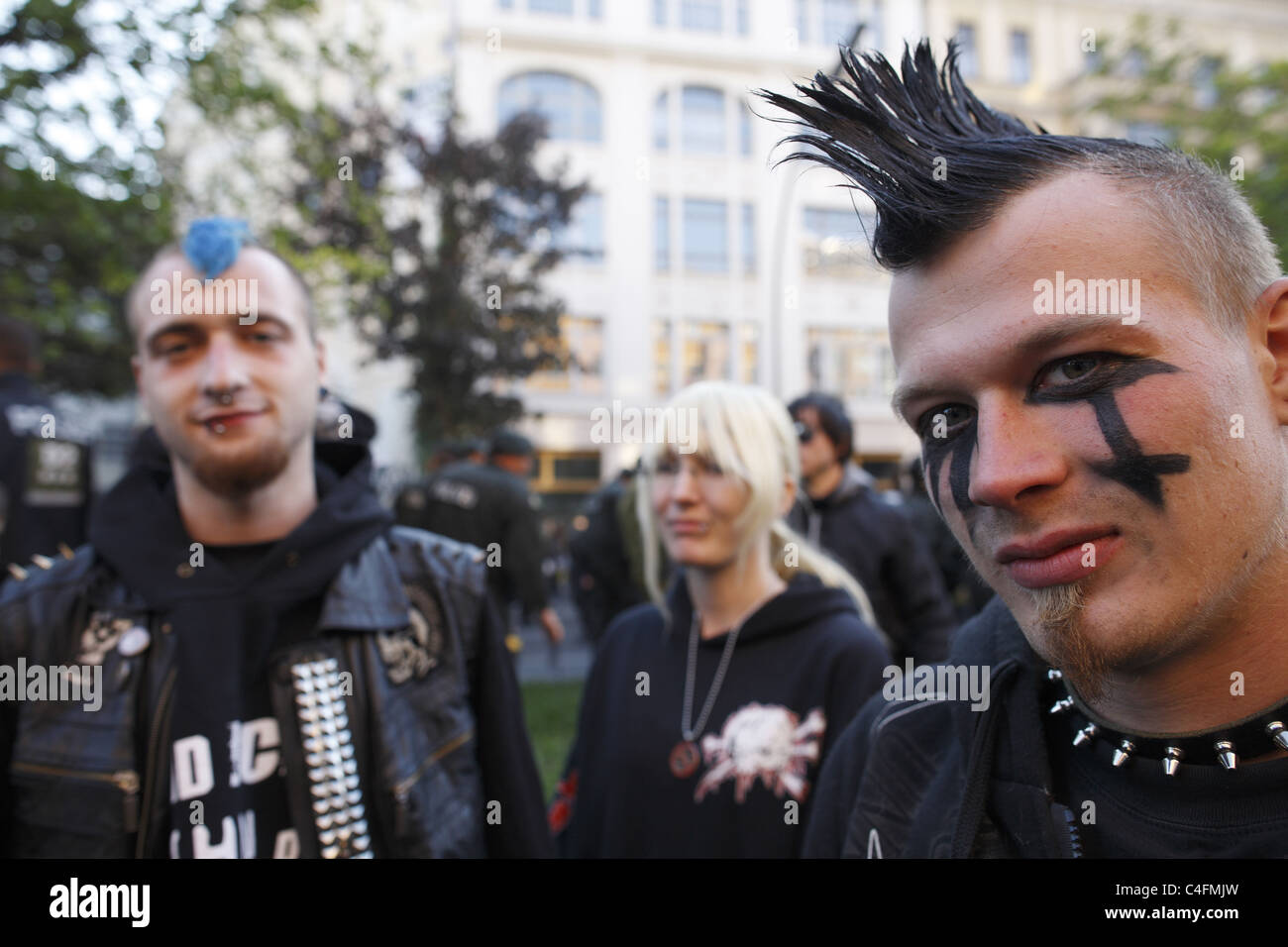 Germany, Berlin, 20110501, Punk-in Berlin © Gerhard Leber Stock Photo