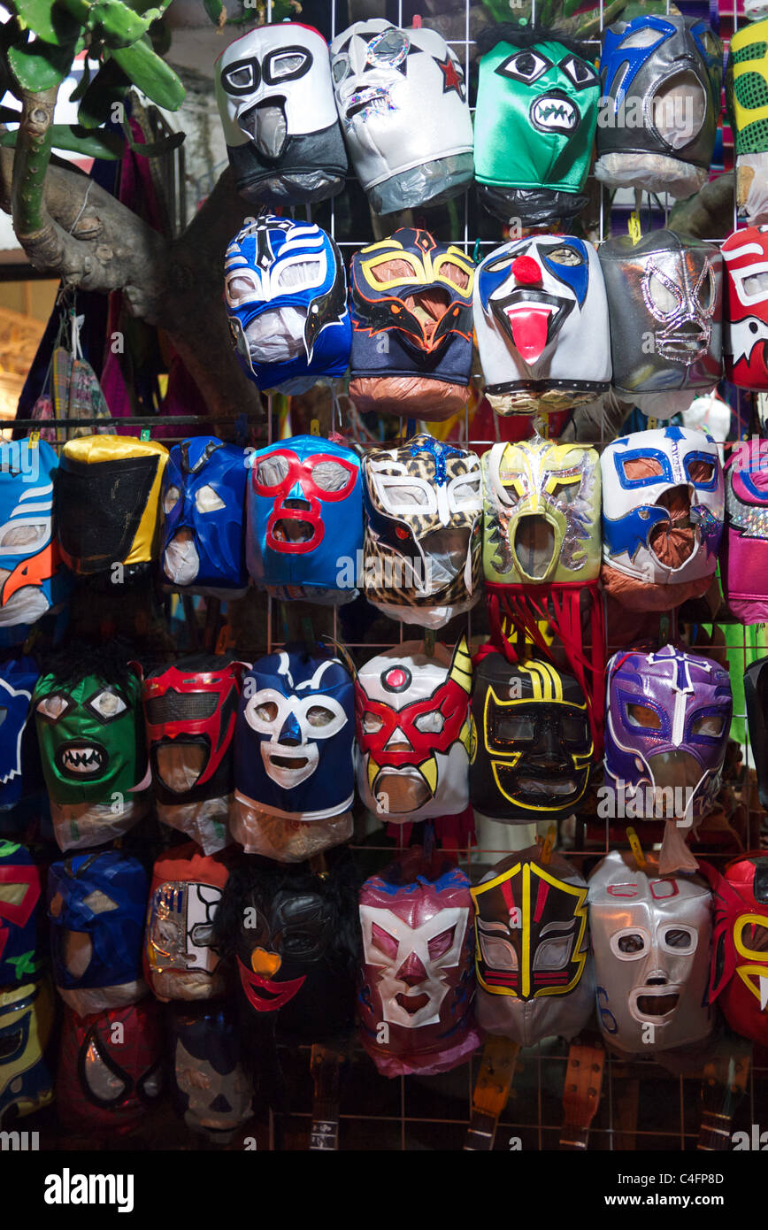 Mexican wrestling mask for sale Stock Photo - Alamy