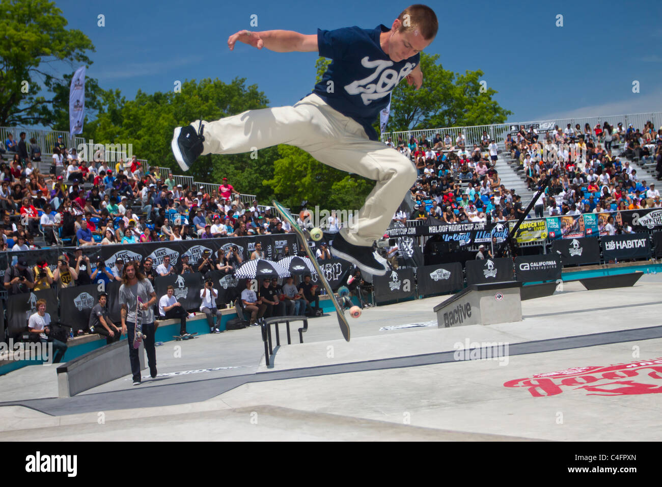 Pro Skateboarder Brandon Westgate Competing in the 2011 Maloof Money