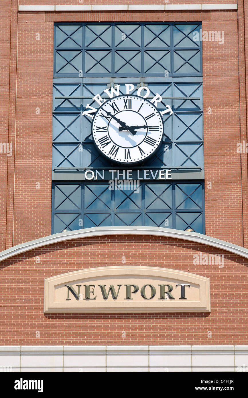 Newport on the Levee, Newport, Kentucky. Stock Photo