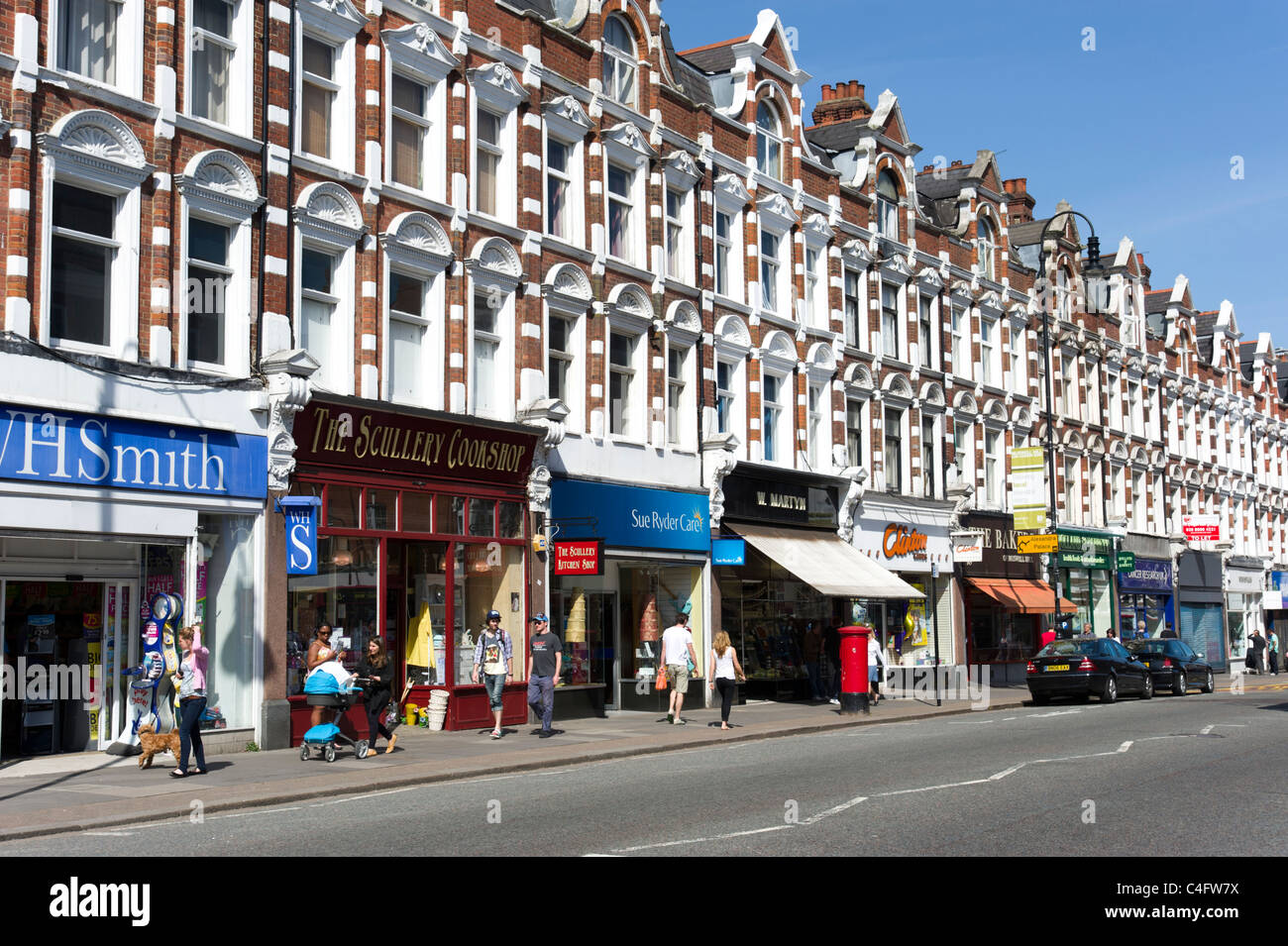 Muswell Hill Broadway, London, UK Stock Photo