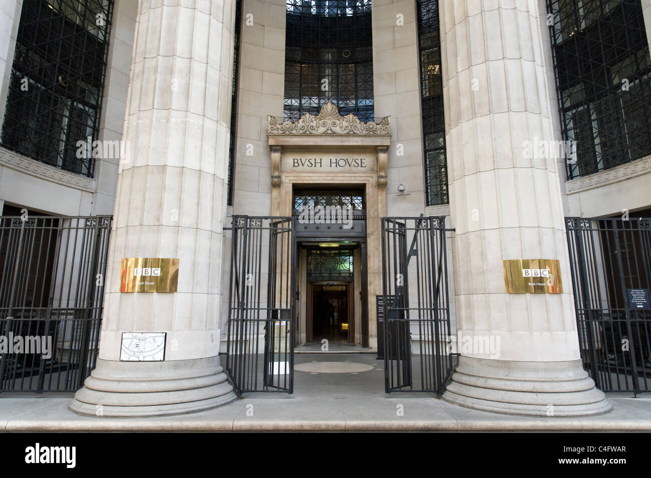 BBC Bush House, London, UK Stock Photo Alamy