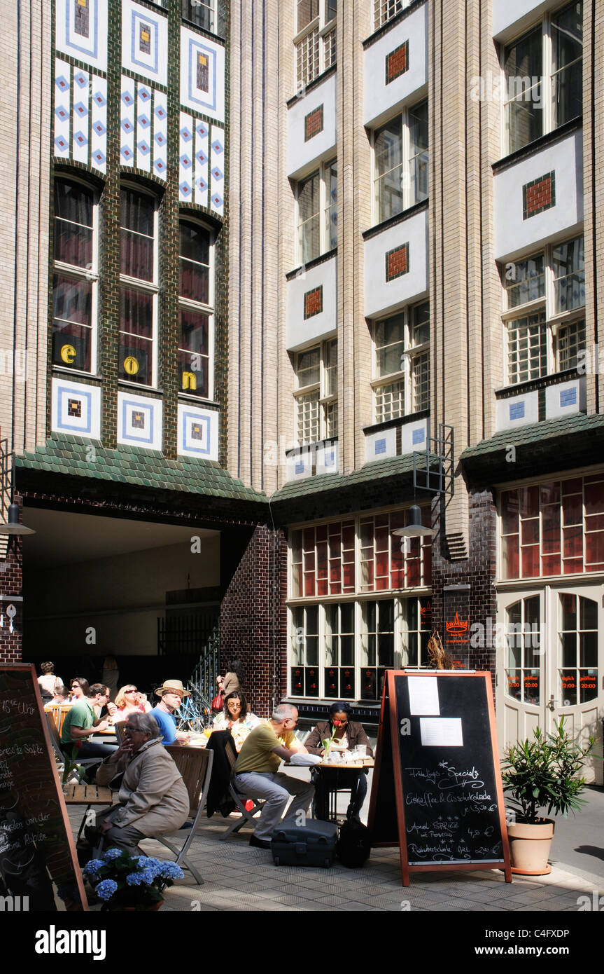A courtyard of Hackesche Hofe in Berlin Stock Photo - Alamy