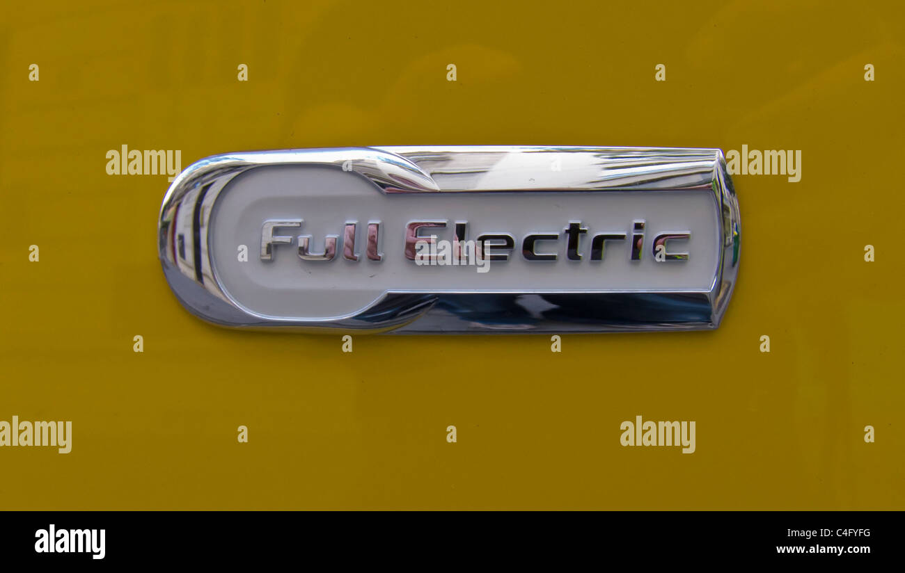 Paris, France, Rentals, Electric Car on Street, Citroen Car Company