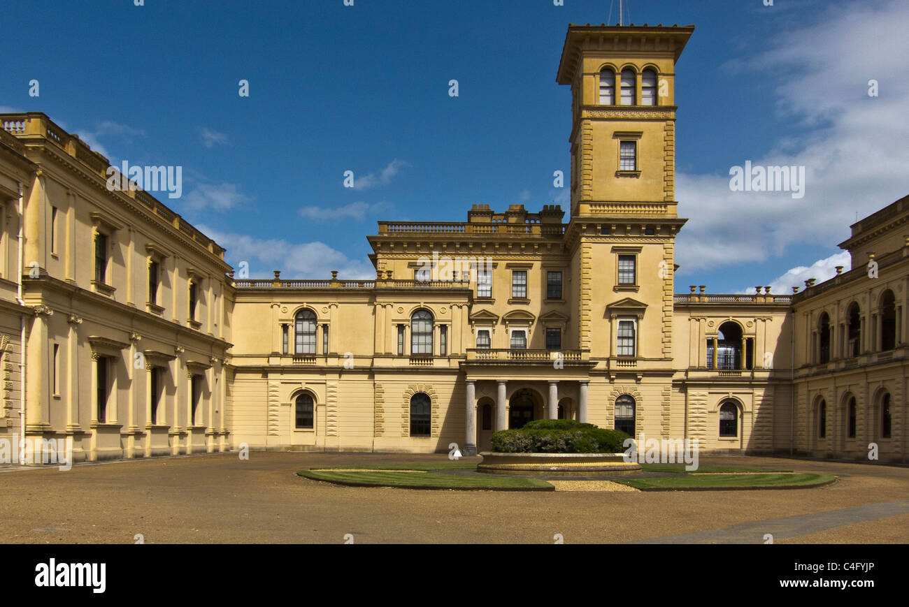 Osborne House, the home of Queen Victoria, Isle of Wight, England, UK