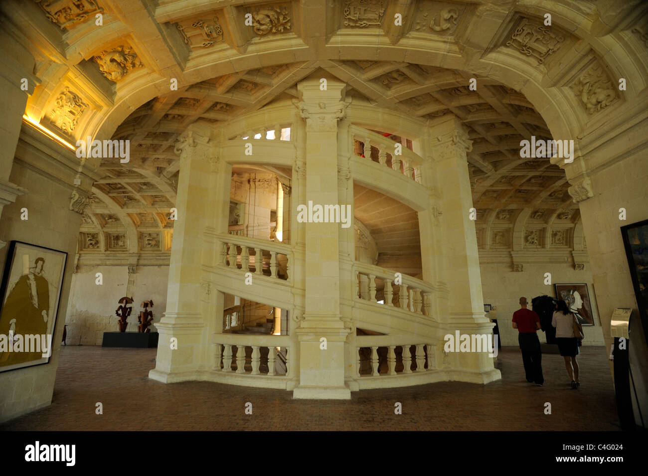 Chambord castle interior hi-res stock photography and images - Alamy