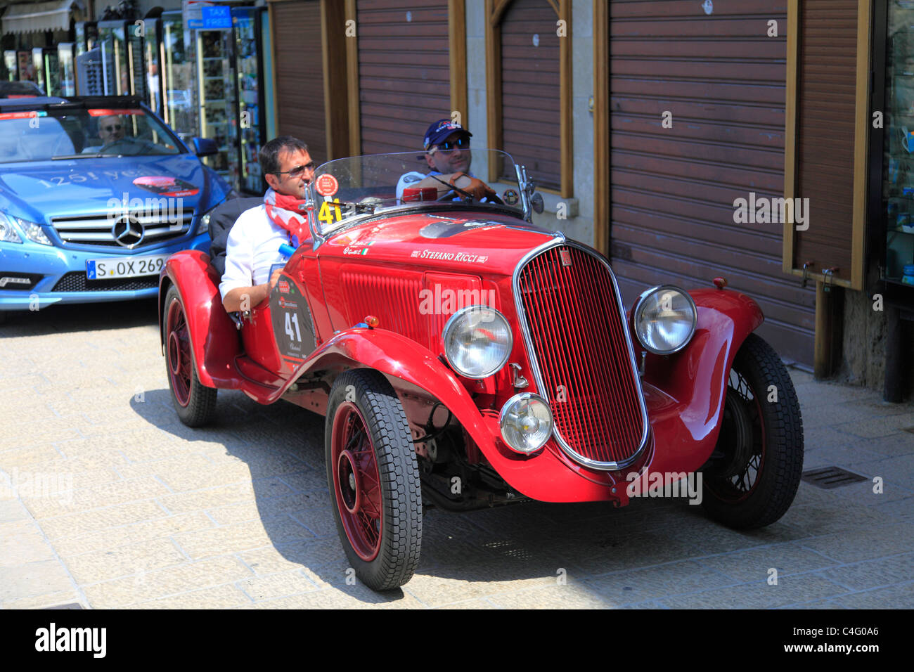 Mille Miglia 2011, Fiat Balilla 508 S 1934 Stock Photo - Alamy