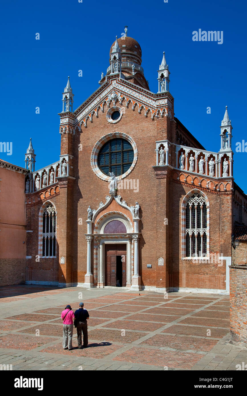 Venice, Madonna dell'Orto Church Stock Photo