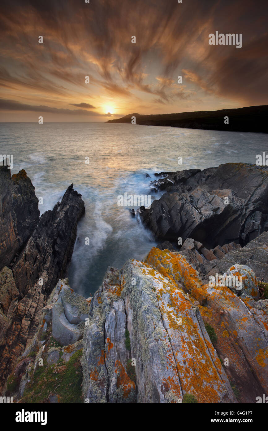 Sheeps Head from Doneen Head, Co Cork, Ireland Stock Photo