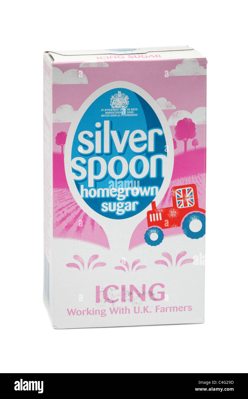 icing sugar pack Stock Photo Alamy