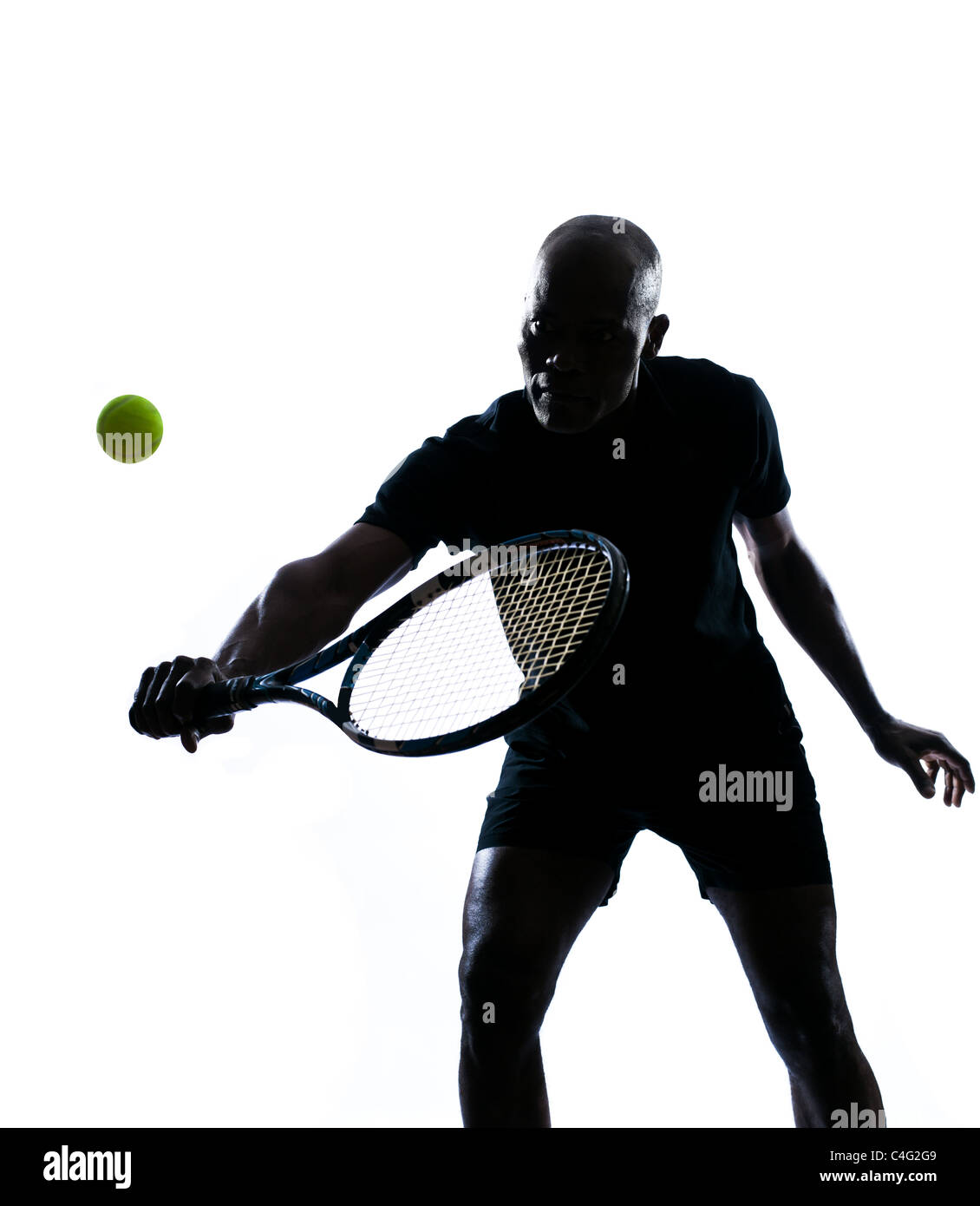 American tennis playing backhand hi-res stock photography and images ...