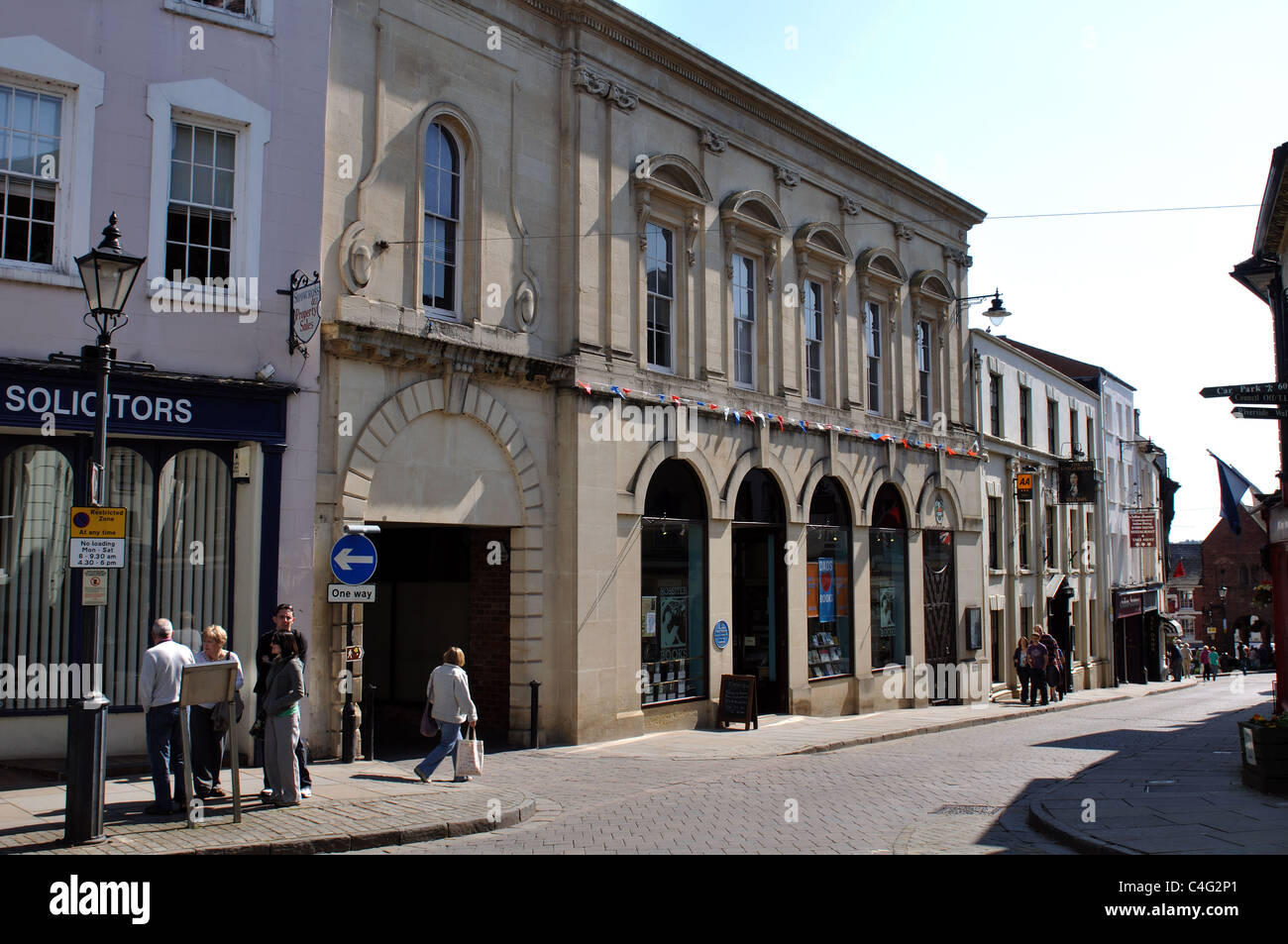 The Corn Exchange, High Street, RossonWye, Herefordshire, England, UK Stock Photo Alamy