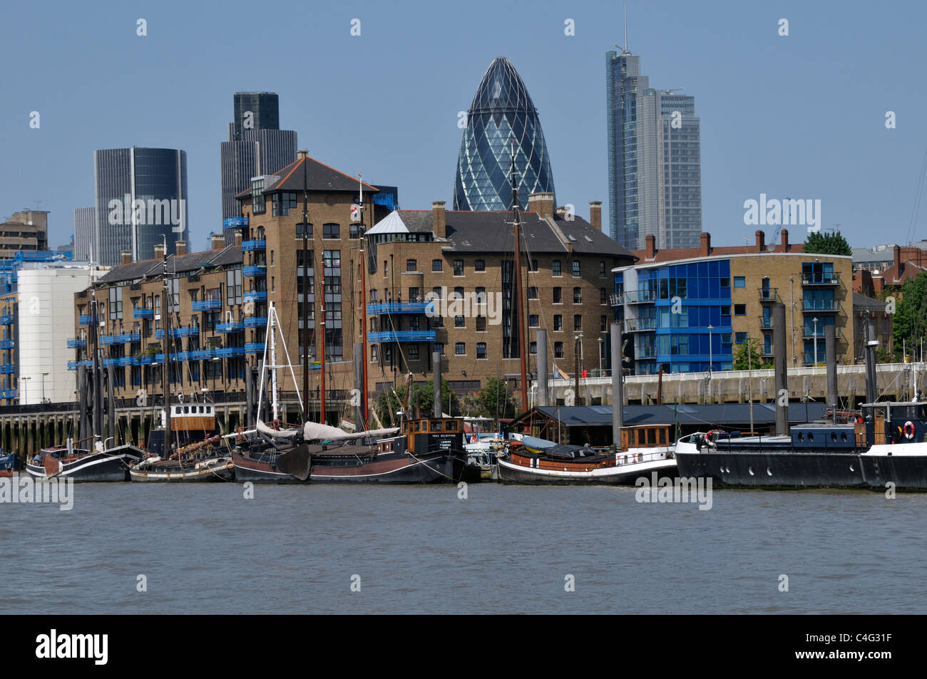 London, gherkin, building, city Stock Photo