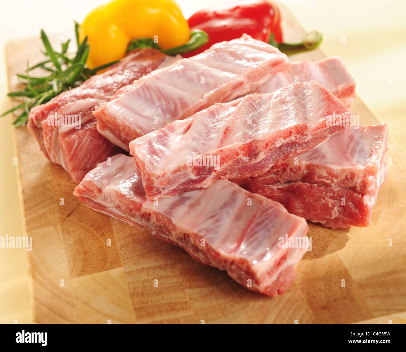 Square Ribs Cut Ribs cutout hi-res stock photography and images - Alamy