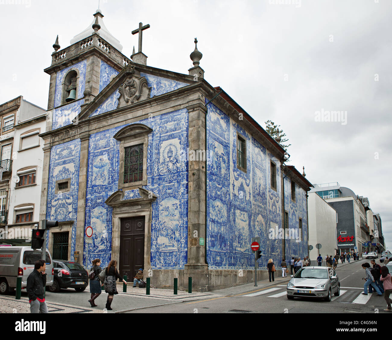Capela das Almas, Almas Chapel, Porto, Portugal Stock Photo