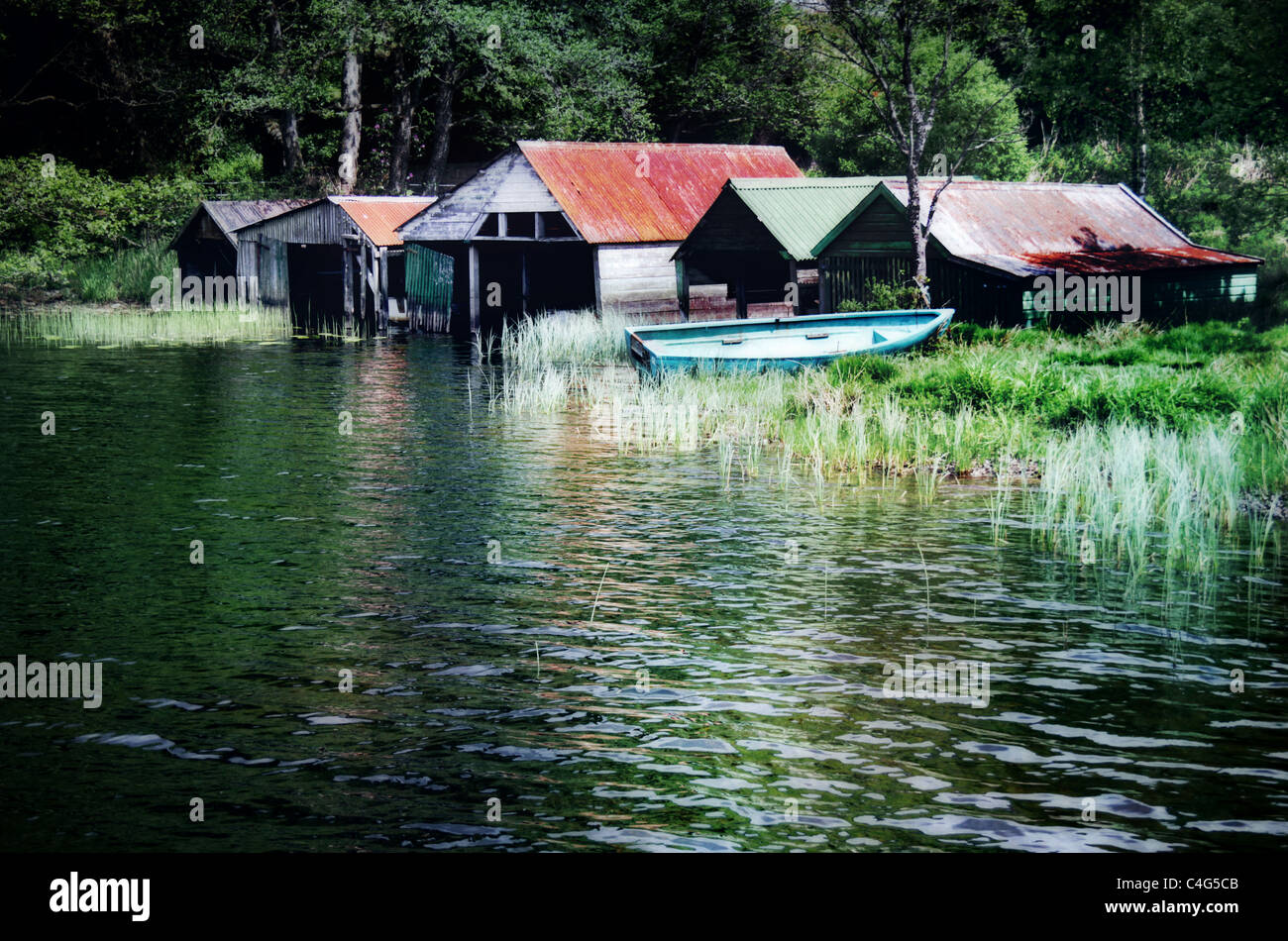 boathouse Stock Photo